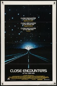 8z175 CLOSE ENCOUNTERS OF THE THIRD KIND 1sh 1977 Steven Spielberg sci-fi classic, Dreyfuss!
