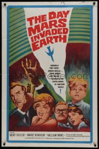 8z210 DAY MARS INVADED EARTH 1sh 1963 their brains were destroyed by alien super-minds!