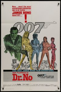 8z240 DR. NO 1sh R1980 Sean Connery, the most extraordinary gentleman spy James Bond 007!