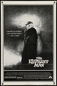 8z259 ELEPHANT MAN 1sh 1980 John Hurt is not an animal, Anthony Hopkins, directed by David Lynch!