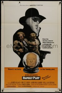 8z290 FAMILY PLOT 1sh 1976 from the mind of devious Alfred Hitchcock, Karen Black, Bruce Dern!
