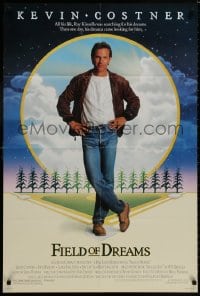 8z299 FIELD OF DREAMS 1sh 1989 Kevin Costner baseball classic, if you build it, they will come!