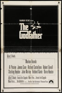 8z355 GODFATHER int'l 1sh 1972 Francis Ford Coppola crime classic, S. Neil Fujita!