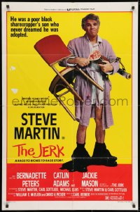 8z487 JERK style B 1sh 1979 Steve Martin is the son of a poor black sharecropper!