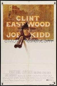 8z488 JOE KIDD 1sh 1972 John Sturges, if you're looking for trouble, he's Clint Eastwood!