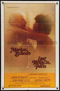 8z529 LAST TANGO IN PARIS 1sh R1982 Marlon Brando, Maria Schneider, Bernardo Bertolucci!