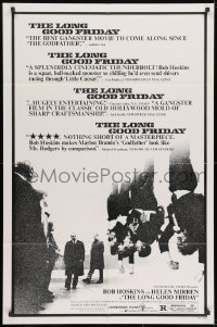 8z547 LONG GOOD FRIDAY 1sh 1982 Helen Mirren, mobster Bob Hoskins crosses paths with the IRA!