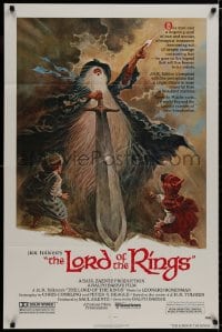 8z549 LORD OF THE RINGS style A 1sh 1978 classic J.R.R. Tolkien novel, cool different art!