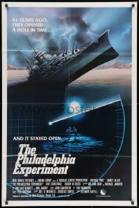 8z690 PHILADELPHIA EXPERIMENT int'l 1sh 1984 John Carpenter, Michael Pare, different sci-fi artwork!