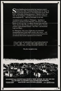 8z699 POLTERGEIST int'l 1sh 1982 Tobe Hooper & Steven Spielberg, the first real ghost story!