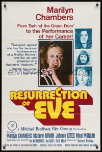 8z726 RESURRECTION OF EVE 24x36 1sh 1973 Mitchell Bros, sexy Marilyn Chambers w/pearls!