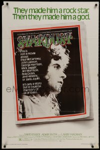 8z827 STARDUST style B 1sh 1974 Michael Apted directed, David Essex, Keith Moon rock & roll!