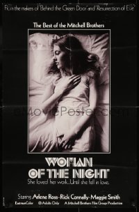 8z977 WOMAN OF THE NIGHT 21x32 1sh 1971 sexy Arlene Ross loved her work until she fell in love!