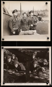 9a939 EAGLE SQUADRON 2 8x10 stills 1942 WWII images of Robert Stack, and top cast!