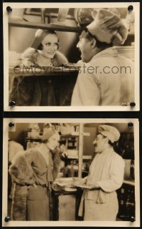 9a958 LAUGHING SINNERS 2 8x10 stills 1931 both with great images of sexiest Joan Crawford w/ chef!