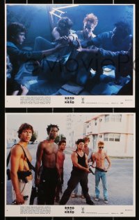 9a065 BAND OF THE HAND 8 8x10 mini LCs 1986 Paul Michael Glaser, Stephen Lang, Lauren Holly!