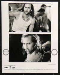 9a354 CON AIR 14 8x10 stills 1997 Nicholas Cage, John Cusack, John Malkovich, Steve Buscemi!