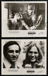 9a541 GOD TOLD ME TO 8 8x10 stills 1976 Cohen satanic sci-fi, it will give you nightmares forever!