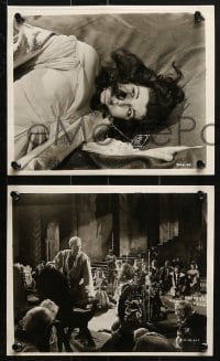 9a461 HAMLET 10 8x10 stills 1949 great images of Laurence Olivier in William Shakespeare classic!