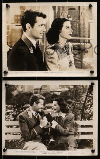 9a866 HER HIGHNESS & THE BELLBOY 3 8x10 stills 1945 all great images of sexy Hedy Lamarr, Walker!