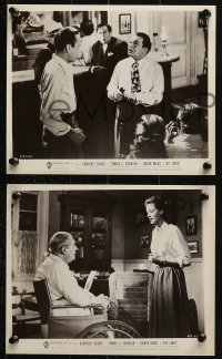 9a872 KEY LARGO 3 8x10 stills 1948 Edward G. Robinson, Humphrey Bogart, Bacall, Gomez, Barrymore!