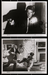 9a317 KLUTE 17 8x10 stills 1971 great images of Donald Sutherland, Jane Fonda, pimp Roy Scheider!