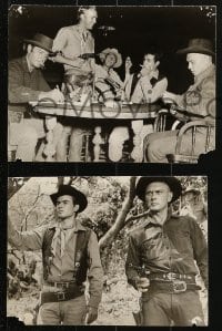 9a683 MAGNIFICENT SEVEN 6 7x9.25 stills 1960 Yul Brynner, McQueen, one with candid image used on lc!