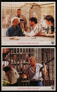 9a173 NATURAL BORN KILLERS 5 color 8x10 stills 1994 Oliver Stone cult classic, Woody Harrelson, Lewis!