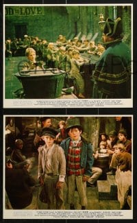 9a051 OLIVER 12 color 8x10 stills 1969 Dickens, Mark Lester in title role & Ron Moody as Fagin!