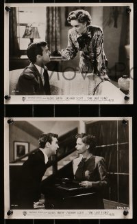 9a823 ONE LAST FLING 4 8x10 stills 1949 great images of Zachary Scott & pretty Alexis Smith!
