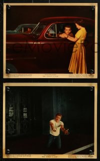 9a062 REBEL WITHOUT A CAUSE 9 color 8x10 stills 1955 Nicholas Ray, James Dean, Natalie Wood, Backus!
