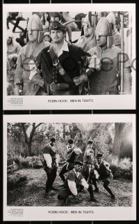 9a230 ROBIN HOOD: MEN IN TIGHTS 26 int'l 8x10 stills 1993 Mel Brooks acting and candid, Cary Elwes!
