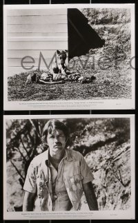 9a403 SAVAGE HARVEST 13 8x10 stills 1981 Tom Skerritt, Michelle Phillips, African adventure thriller