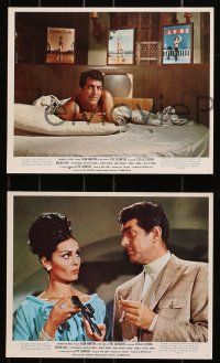 9a186 SILENCERS 4 color 8x10 stills 1966 Dean Martin in action w/Slaygirls & sexy Stella Stevens!