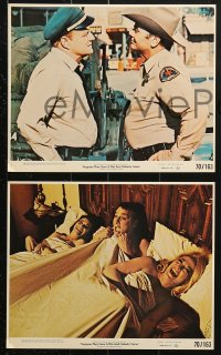 9a127 SUPPOSE THEY GAVE A WAR & NOBODY CAME 8 8x10 mini LCs 1970 Keith, Borgnine, Pleshette, Curtis