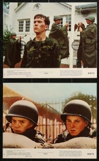 9a154 TAPS 7 8x10 mini LCs 1981 George C. Scott, Timothy Hutton, Sean Penn, early Tom Cruise!