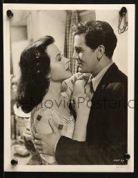 9a993 TORTILLA FLAT 2 8x10 stills 1942 both with beautiful Hedy Lamarr with John Garfield!