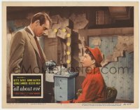 9b032 ALL ABOUT EVE LC #7 1950 Gary Merrill looks at visitor Anne Baxter with suspicion!