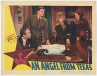 9b040 ANGEL FROM TEXAS LC 1940 Rosemary Lane, Jane Wyman, Wayne Morris & Ronald Reagan in office!