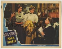 9b057 BACK STREET LC 1940 Margaret Sullavan stands between young woman and Esther Dale!