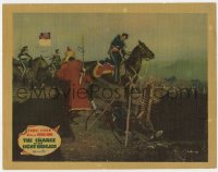 9b152 CHARGE OF THE LIGHT BRIGADE LC 1936 Errol Flynn kills C. Henry Gordon from horseback!
