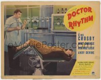 9b228 DOCTOR RHYTHM LC 1938 Andy Devine looks surprised at Baetrice Lille on examination table!