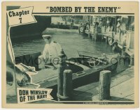 9b232 DON WINSLOW OF THE NAVY chapter 7 LC 1942 Universal spy serial, Bombed by the Enemy!