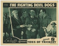 9b258 FIGHTING DEVIL DOGS chapter 8 LC 1938 Lee Powell, Republic serial, Tides of Trickery!
