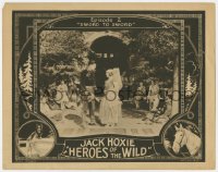 9b348 HEROES OF THE WILD chapter 2 LC 1927 cowboy Jack Hoxie & Josephine Hill, Sword to Sword!