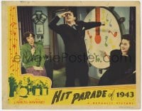 9b356 HIT PARADE OF 1943 LC 1943 John Carroll spinning wheel of fortune by Susan Hayward!