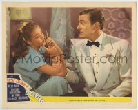 9b357 HOLIDAY IN MEXICO LC #3 1946 Walter Pidgeon wants a heart-to-heart talk with Jane Powell!