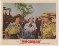 9b581 MOGAMBO LC #3 1953 Clark Gable in love triangle with Grace Kelly & Ava Gardner in Africa!