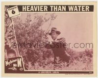 9b606 MYSTERIOUS MR M chapter 6 LC 1946 image of Dennis Moore pointing gun, Heavier Than Water!