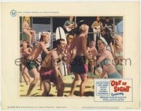 9b647 OUT OF SIGHT LC #4 1966 great image of teens partying outside beach house, rock 'n' roll!